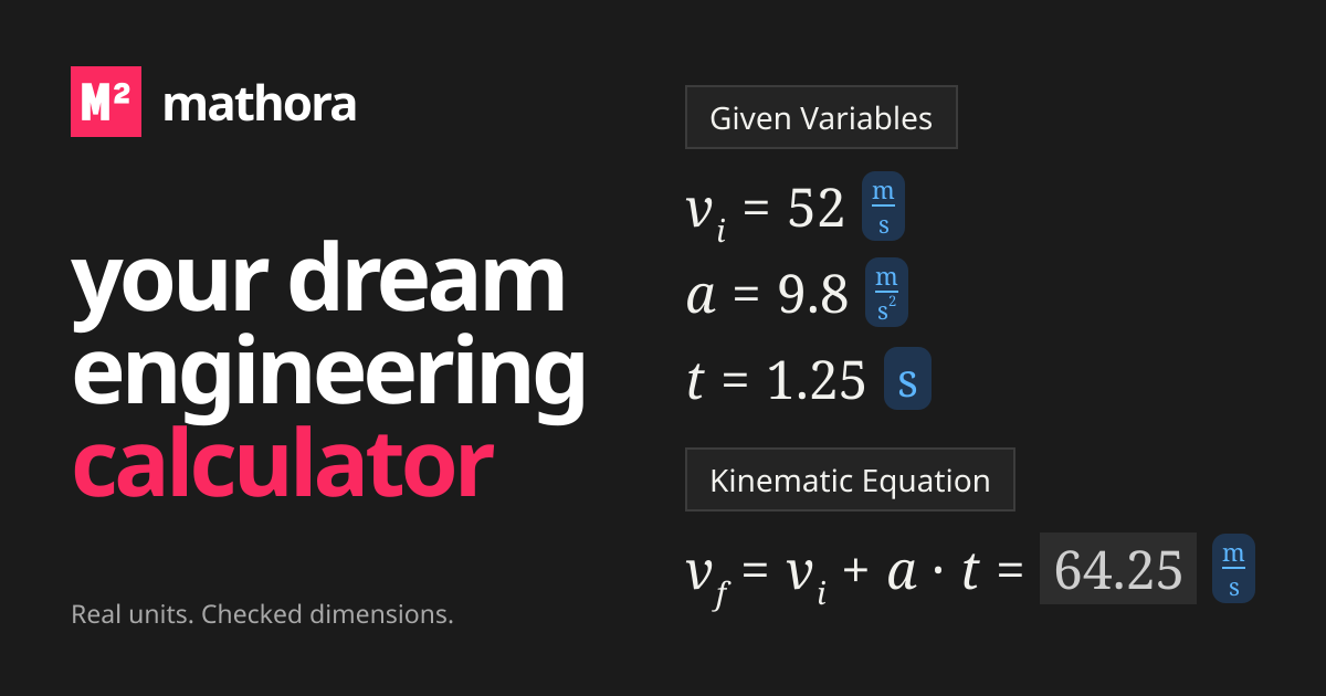 i built an engineering calculator that does realtime unit conversions